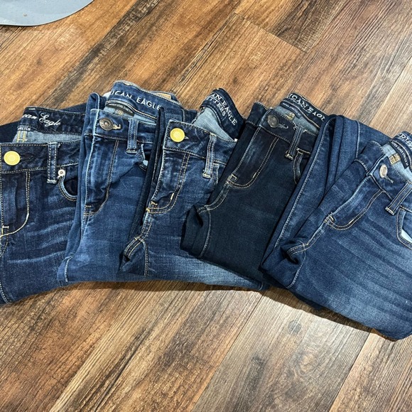 American Eagle Outfitters Denim - American Eagle Jean LOT BUNDLE Size 0 Five Pairs
